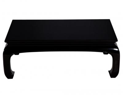 Black High Gloss Polished Coffee Table
