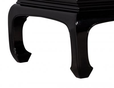 Black High Gloss Polished Coffee Table
