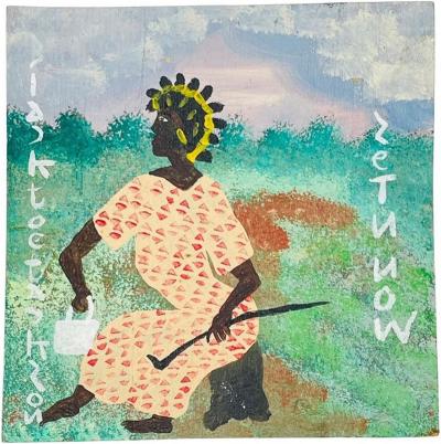 Black Joe Jackson Vintage Painting by Black Joe Jackson US 1922 1997 Titled Zetn Now 
