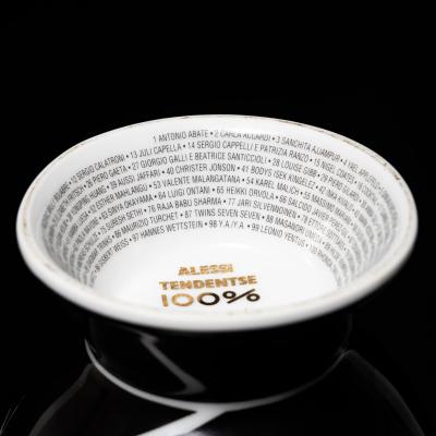 Black Lidded Vase No 36 by Alessandro Mendini for Alessi Germany 1992