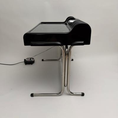Black Orix Desk by Vittorio Parigi Nani Prina for Molteni Italy 1970s