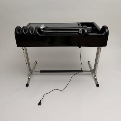 Black Orix Desk by Vittorio Parigi Nani Prina for Molteni Italy 1970s