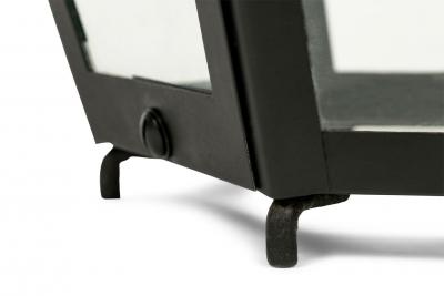 Black Painted Hexagonal Street Lantern