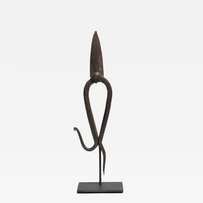 Blacksmith Iron Scissors on Mount