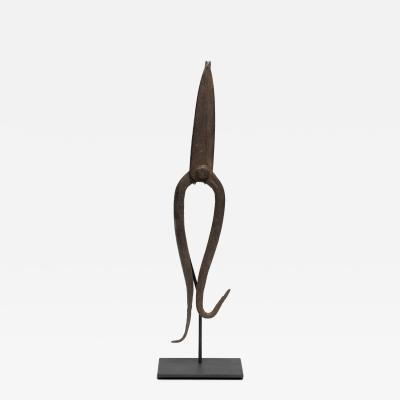 Blacksmith Iron Scissors on Mount