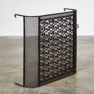 Blacksmith Made Wrought Iron Firescreen
