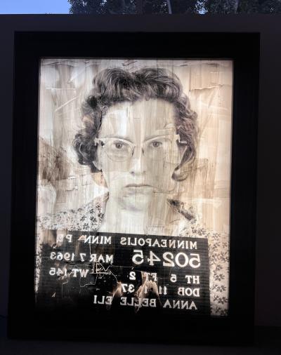 Blaine Halvorsen Anna Belle Emulsion Oil Monumetal 7x9 Lightbox Blaine Halvorson 2008