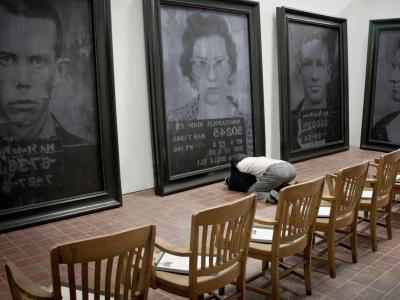 Blaine Halvorsen Anna Belle Emulsion Oil Monumetal 7x9 Lightbox Blaine Halvorson 2008