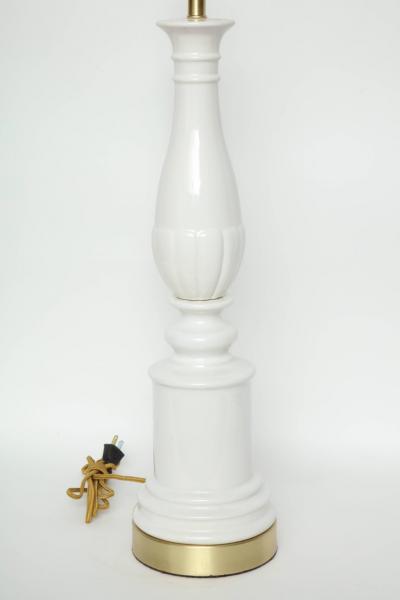 Blanc De Chine Porcelain Lamps
