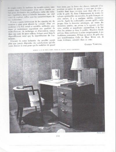 Blanche Klotz A Pair of Art Deco Armchairs by Blanche Klotz