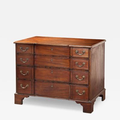 Block Front Chest of Drawers With Writing Slides
