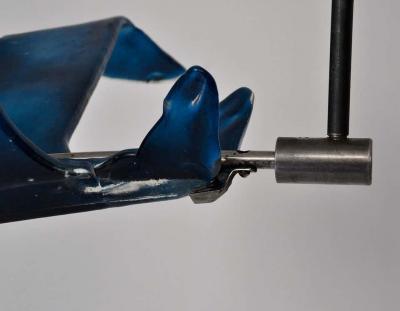 Blue Glass Seagull Sculptures from the Movenpick Hotel in Zurick