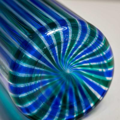 Blue Green Venini Carafe Italy 1979