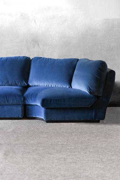 Blue LB modular sofa