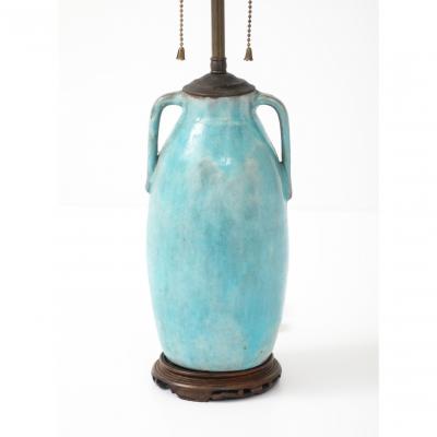 Blue Porcelain Lamp
