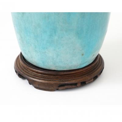 Blue Porcelain Lamp
