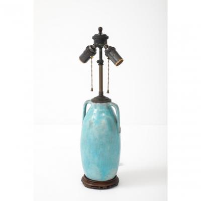 Blue Porcelain Lamp