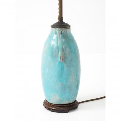 Blue Porcelain Lamp