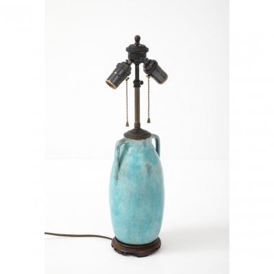 Blue Porcelain Lamp