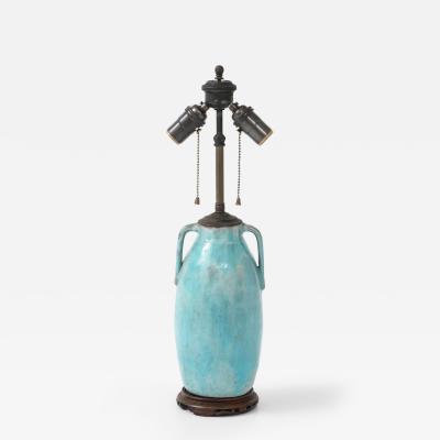 Blue Porcelain Lamp