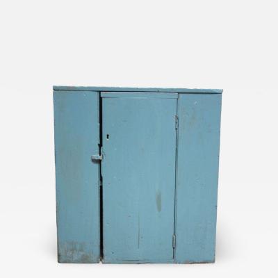 Blue Primitive Shaker Jelly Cupboard