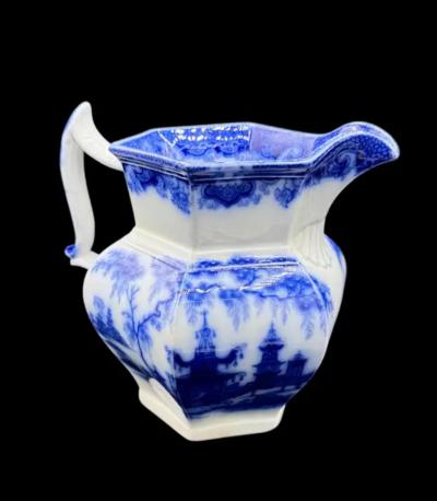 Blue White Pitcher Whampoa Pattern 