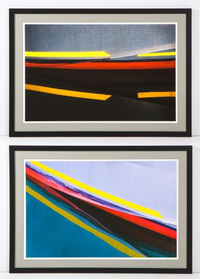 Boats in Water series