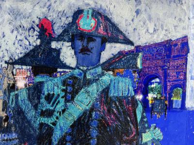 Bob Peak Heir to Norman Rockwell Pushes Color in TWA Advertisment