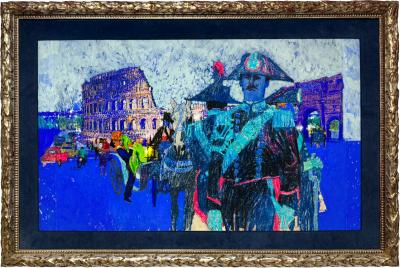Bob Peak Heir to Norman Rockwell Pushes Color in TWA Advertisment