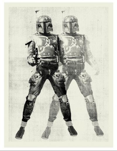 Boba Fett Pop Art Print