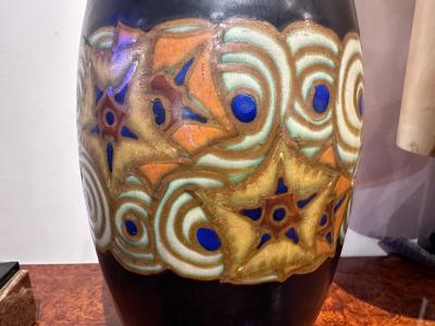 Boch Catteau Matt Finish Ultra Rare Model Art Deco