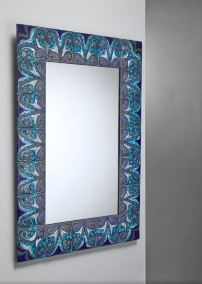 Bodil Eje Bodil Eje wall mirror Denmark 1960s