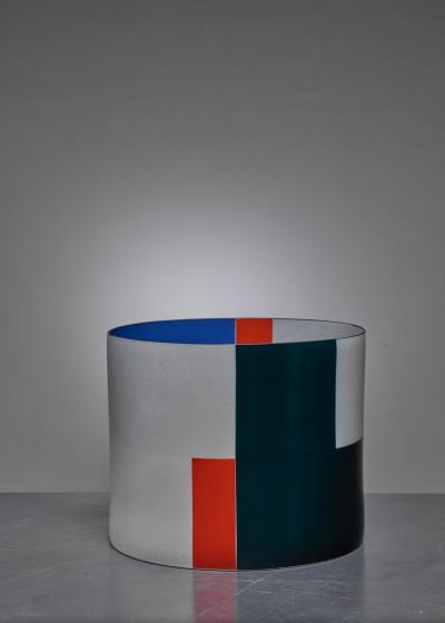 Bodil Manz Large Bodil Manz porcelain vessel Denmark