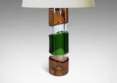 Bohemian Brutalist Table Lamp