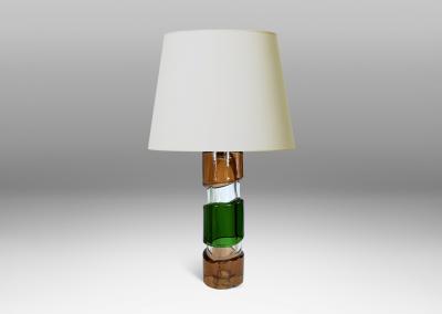 Bohemian Brutalist Table Lamp