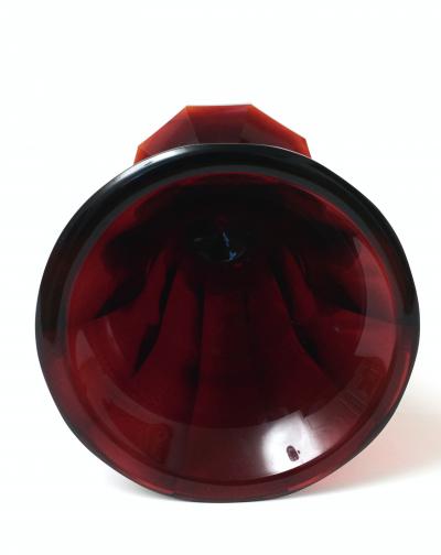 Bohemian Ruby Glass Circa 1900s
