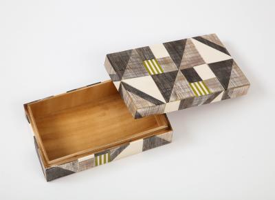 Bone Horn Patchwork Box