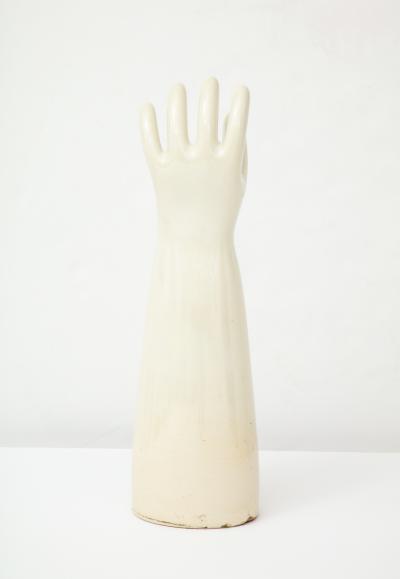 Bone White Porcelain Glove Mold