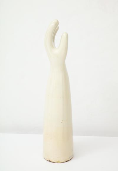 Bone White Porcelain Glove Mold