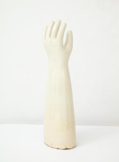 Bone White Porcelain Glove Mold