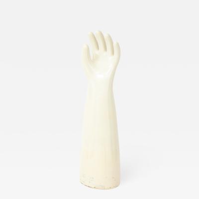 Bone White Porcelain Glove Mold