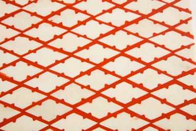 Bone and Coral Trellis Decorative Box