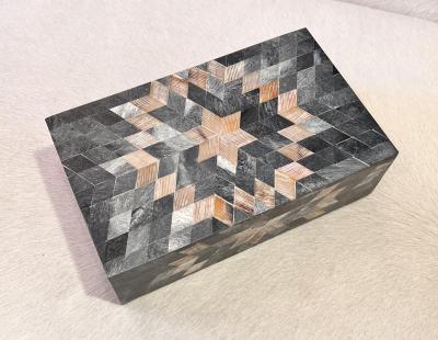 Bone and Horn Star Pattern box