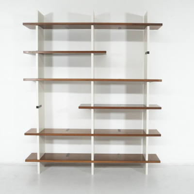 Bookshelf model Domino by Eugenio Gerli for Tecno Milano 1966