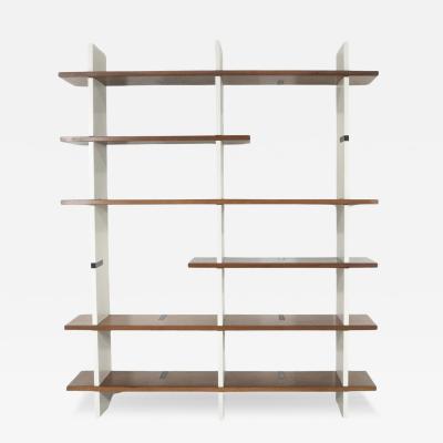 Bookshelf model Domino by Eugenio Gerli for Tecno Milano 1966