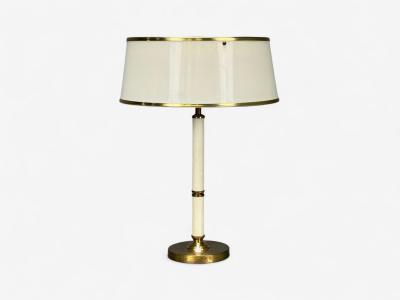 Bor ns Bor s Brass Metal Table Lamp Sweden 1950s