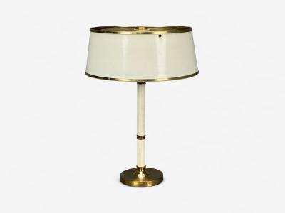 Bor ns Bor s Brass Metal Table Lamp Sweden 1950s