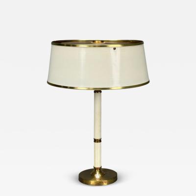 Bor ns Bor s Brass Metal Table Lamp Sweden 1950s