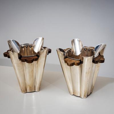 Borek Sipek Pair of Camille Champagne Coolers by Bo ek pek Driade Italy 1991