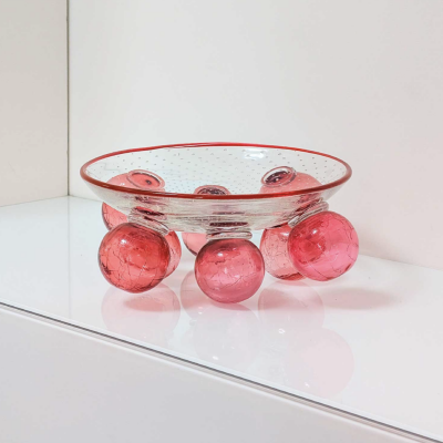 Borek Sipek ZET glass cup by Bo ek pek for Ajeto 1980